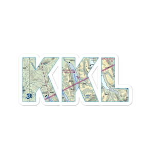 Karluk Lake Seaplane Base (KKL) VFR Sectional Sticker