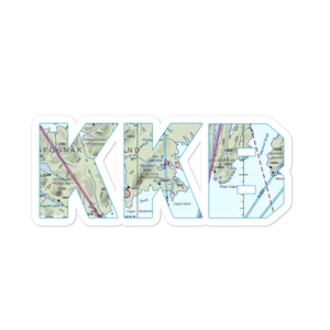 Kitoi Bay Seaplane Base (KKB) VFR Sectional Sticker