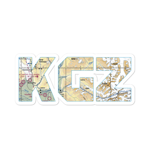 Glacier Creek Airport (KGZ) VFR Sectional Sticker