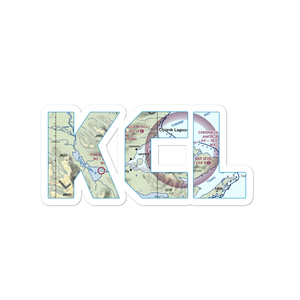 Chignik Lagoon Airport (KCL) VFR Sectional Sticker