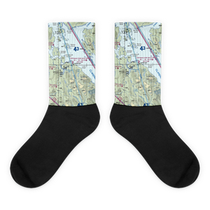 Coffman Cove Seaplane Base (KCC) VFR Sectional Socks