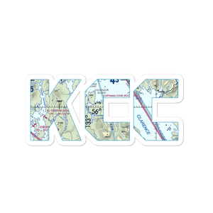 Coffman Cove Seaplane Base (KCC) VFR Sectional Sticker