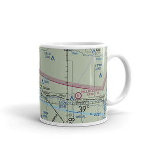 Lincoln Municipal Airport (K71) VFR Sectional  Mug