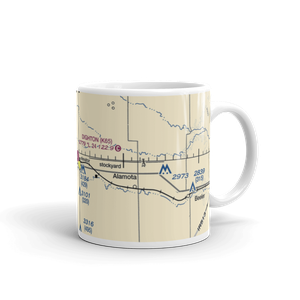 Dighton Airport (K65) VFR Sectional  Mug