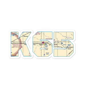 Dighton Airport (K65) VFR Sectional Sticker