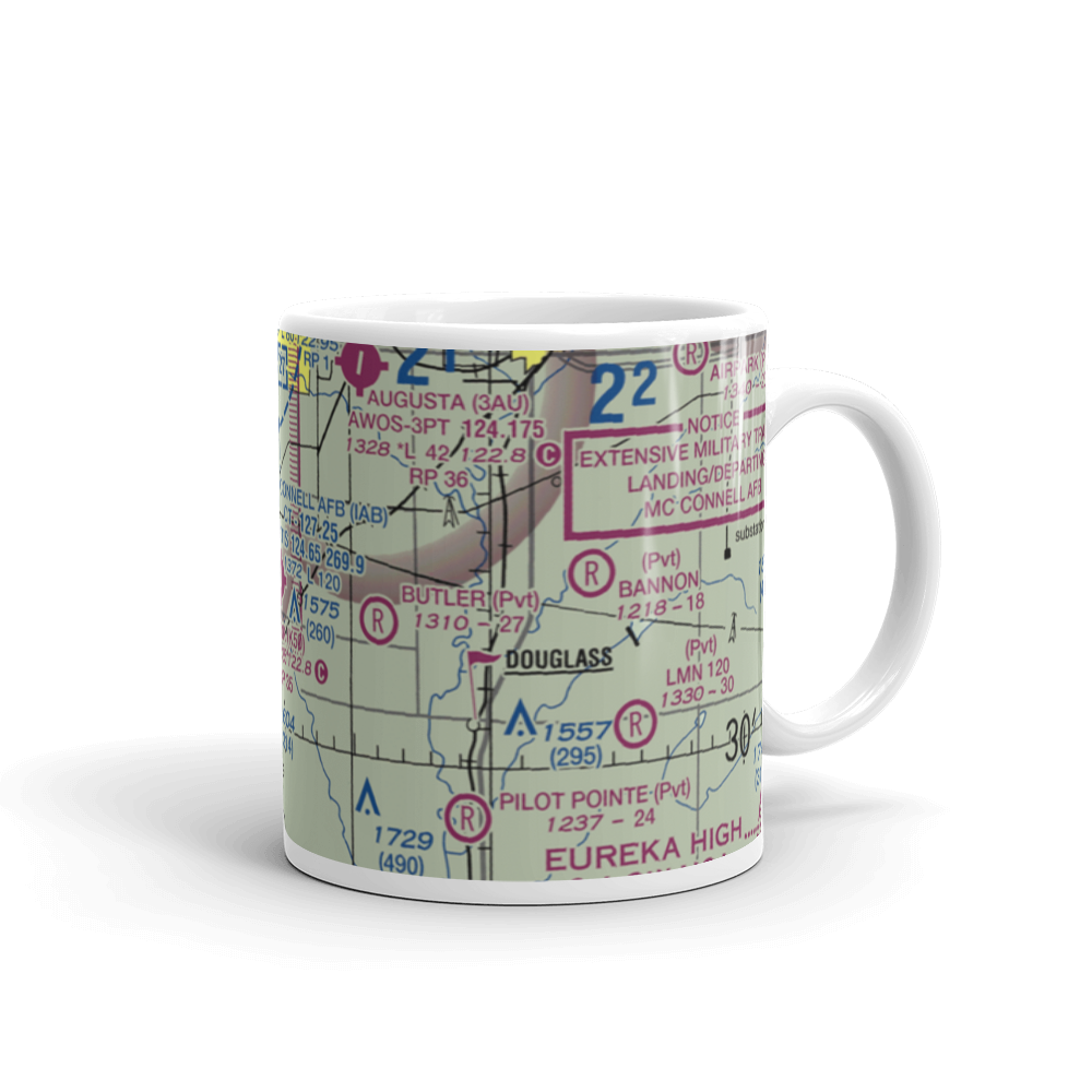 Cook Airfield Inc Airport (K50) VFR Sectional  Mug 