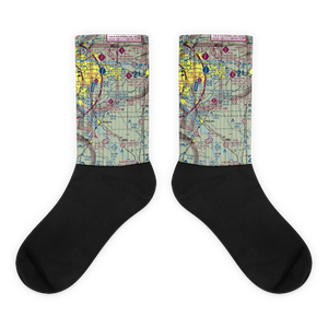Cook Airfield Inc Airport (K50) VFR Sectional Socks