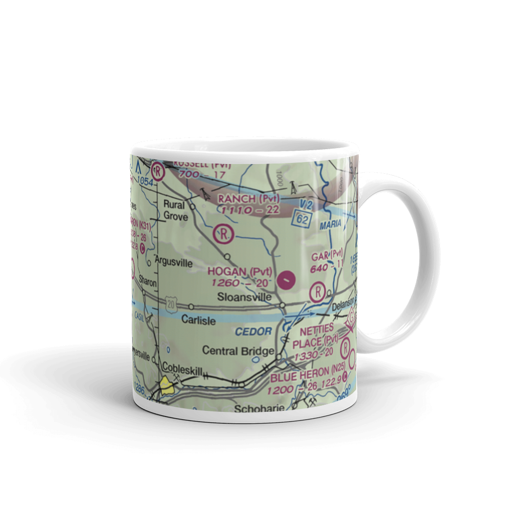Sharon Airport (K31) VFR Sectional  Mug 