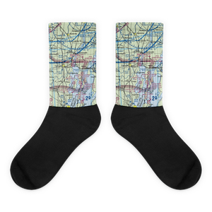 Rouses Point Seaplane Base (K21) VFR Sectional Socks