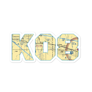 Holly Airport (K08) VFR Sectional Sticker