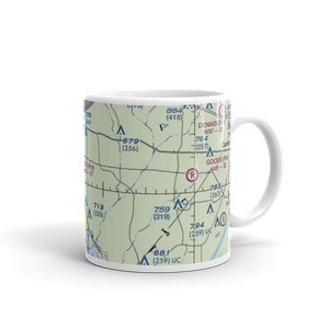 Hall Airport (K00) VFR Sectional  Mug