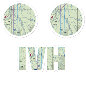Ivishak Airport (IVH) VFR Sectional Sticker Pack