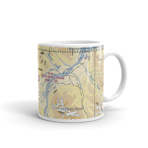 Devils Mountain Lodge Airport (IBN) VFR Sectional  Mug