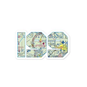 Alexandria Airport (I99) VFR Sectional Sticker