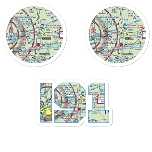 Boonville Airport (I91) VFR Sectional Sticker Pack