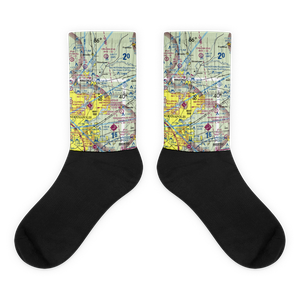 Noblesville Airport (I80) VFR Sectional Socks