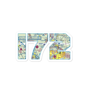 Westfield Airport (I72) VFR Sectional Sticker