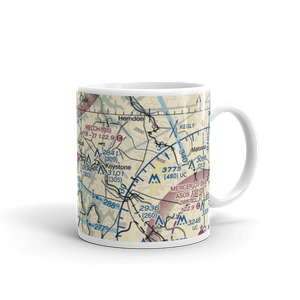 Welch Municipal Airport (I25) VFR Sectional  Mug