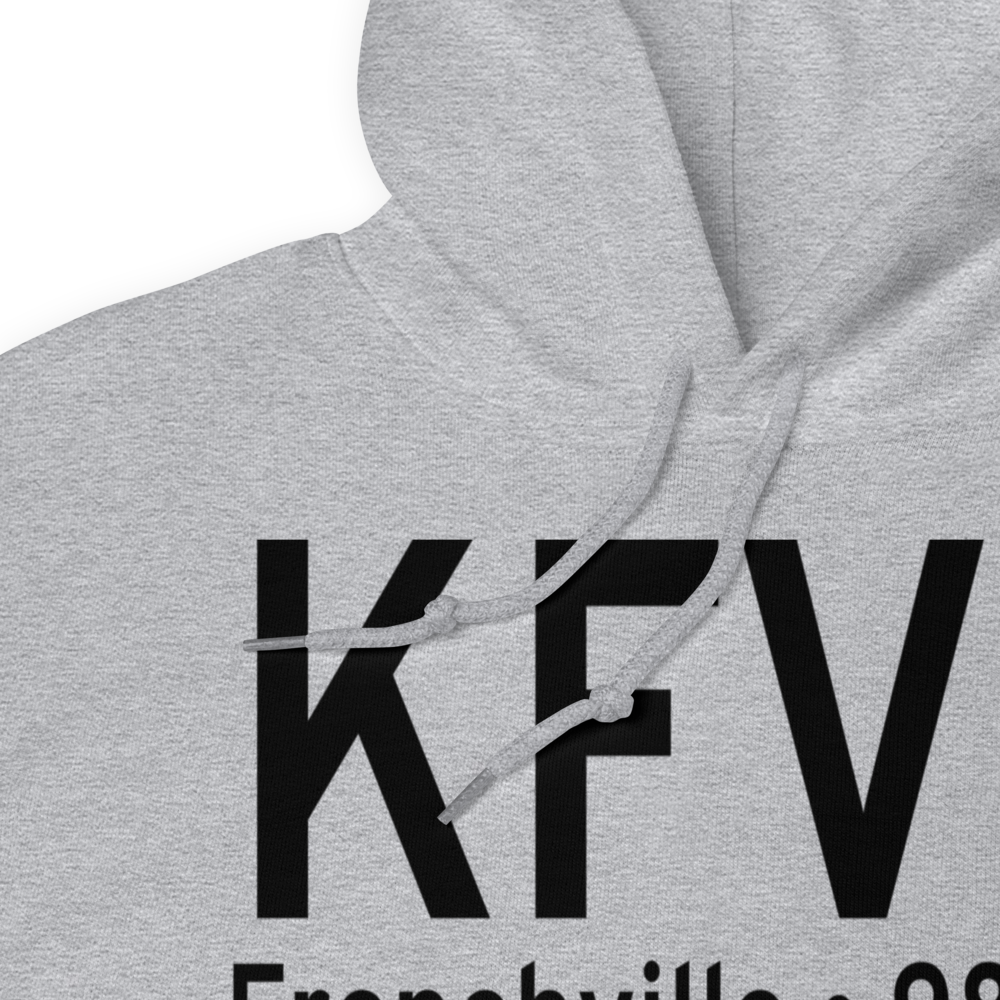 Northern Aroostook Regional Airport (KFVE) ICAO Hoodie Sweatshirt 