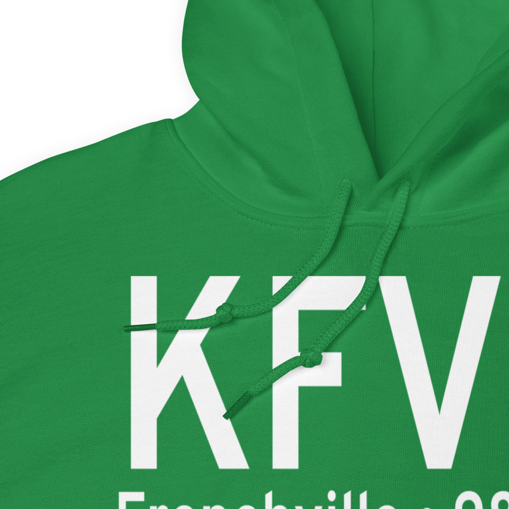 Northern Aroostook Regional Airport (KFVE) ICAO Hoodie Sweatshirt 