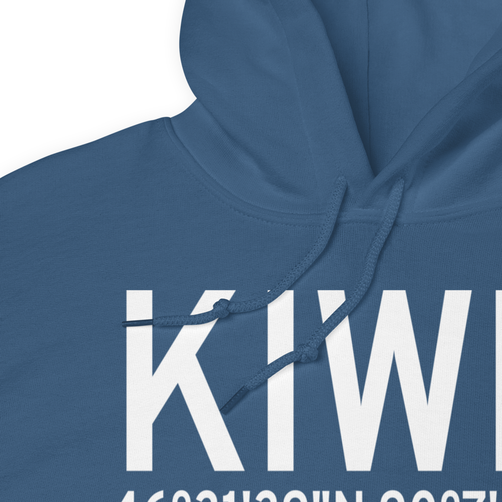 Gogebic Iron County Airport (KIWD) ICAO Hoodie Sweatshirt 