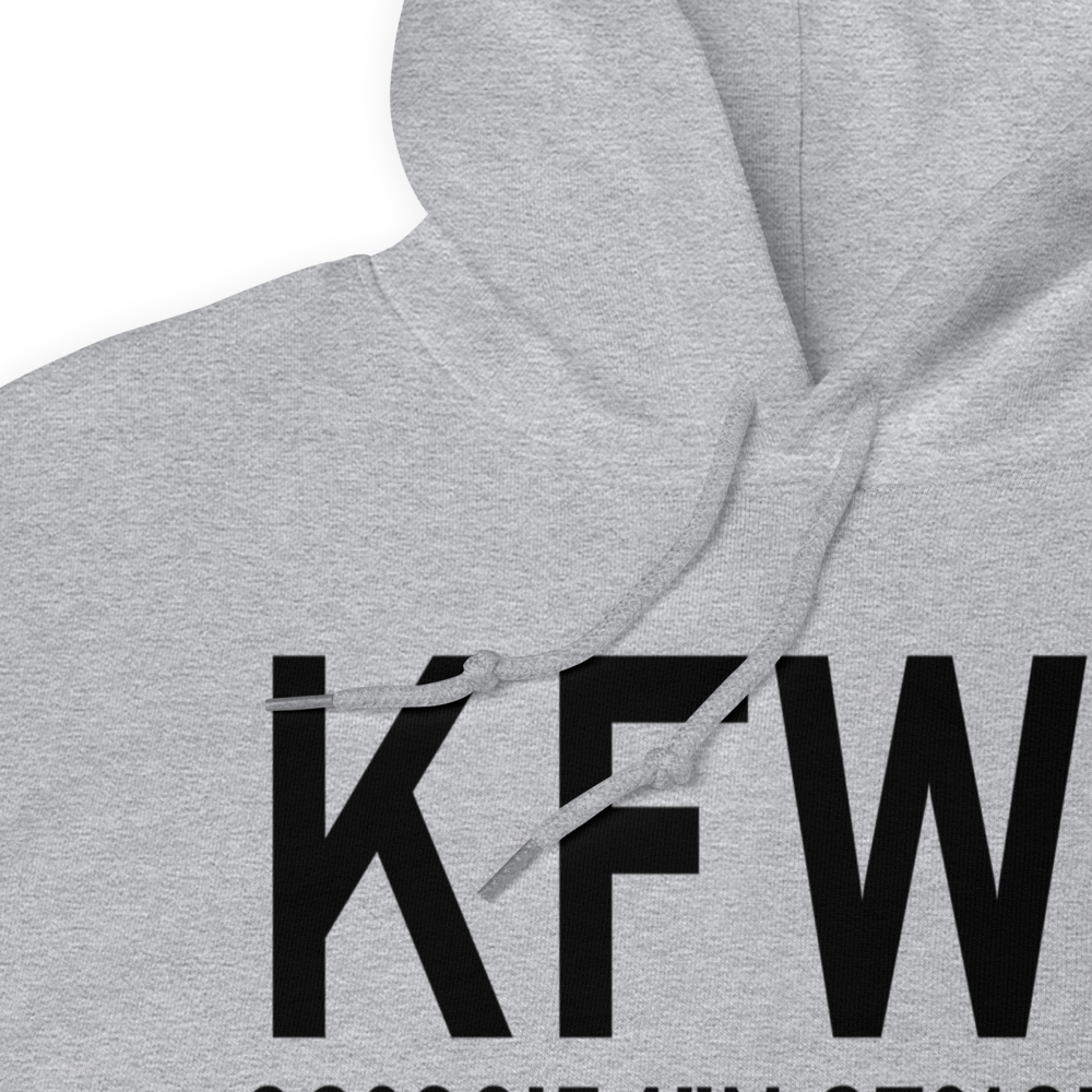 Fort Worth Spinks Airport (KFWS) ICAO Hoodie Sweatshirt 