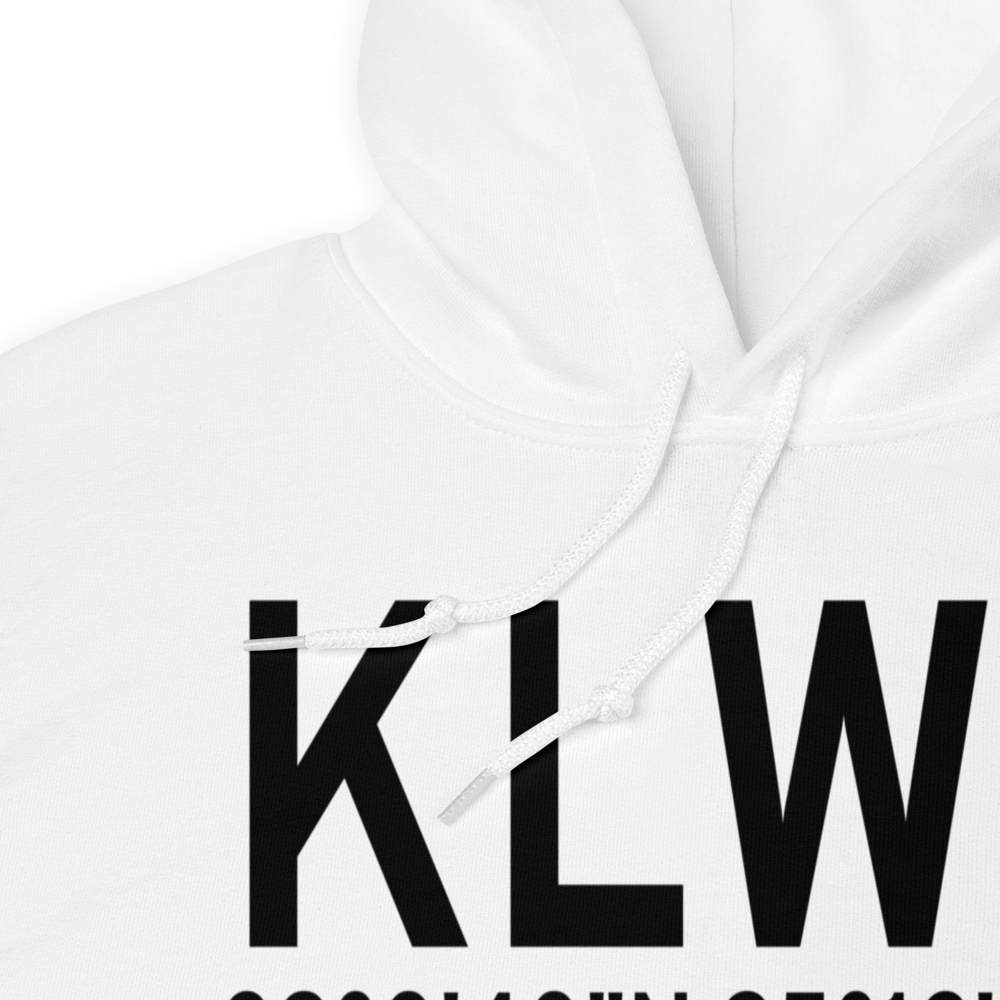 Lawrence Municipal Airport (KLWC) ICAO Hoodie Sweatshirt 