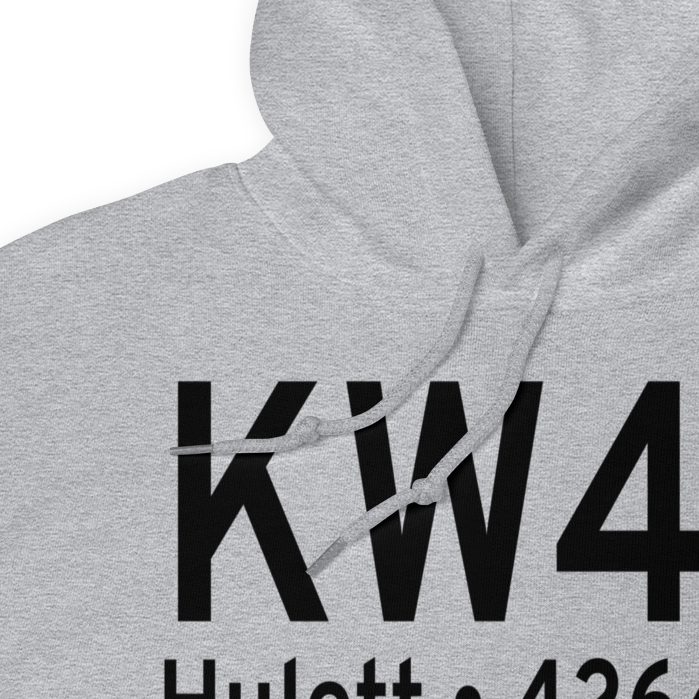 Hulett Municipal Airport (KW43) ICAO Hoodie Sweatshirt 