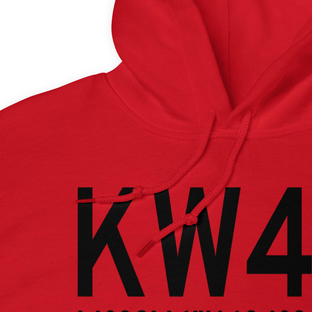 Hulett Municipal Airport (KW43) ICAO Hoodie Sweatshirt 