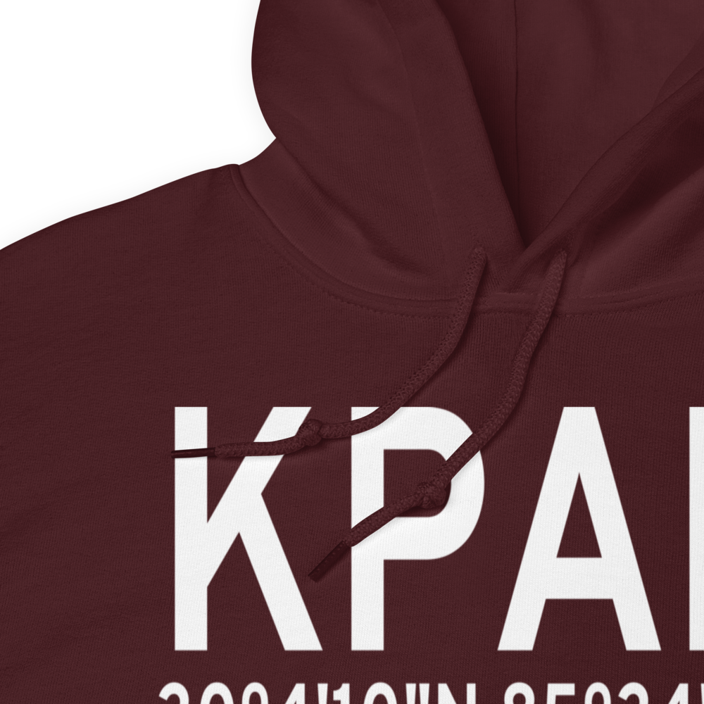 Tyndall Air Force Base (KPAM) ICAO Hoodie Sweatshirt 