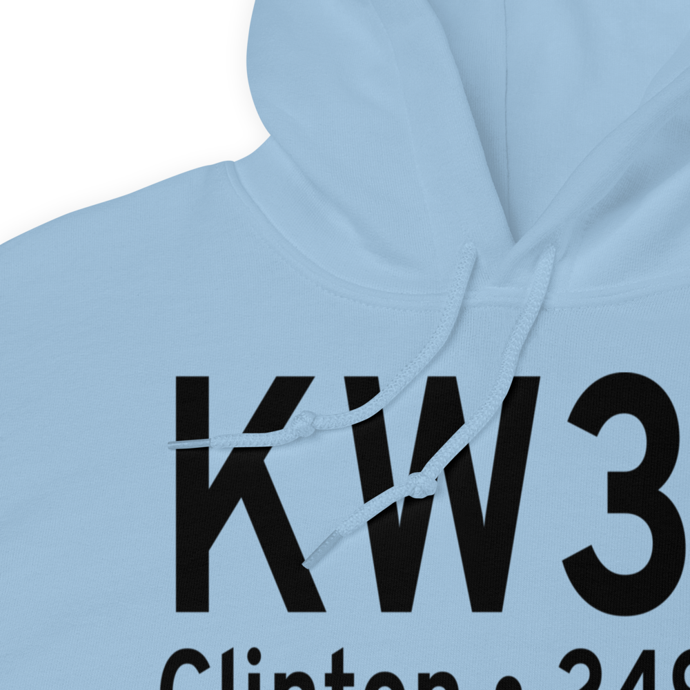 Washington Executive Hyde Field (KW32) ICAO Hoodie Sweatshirt 