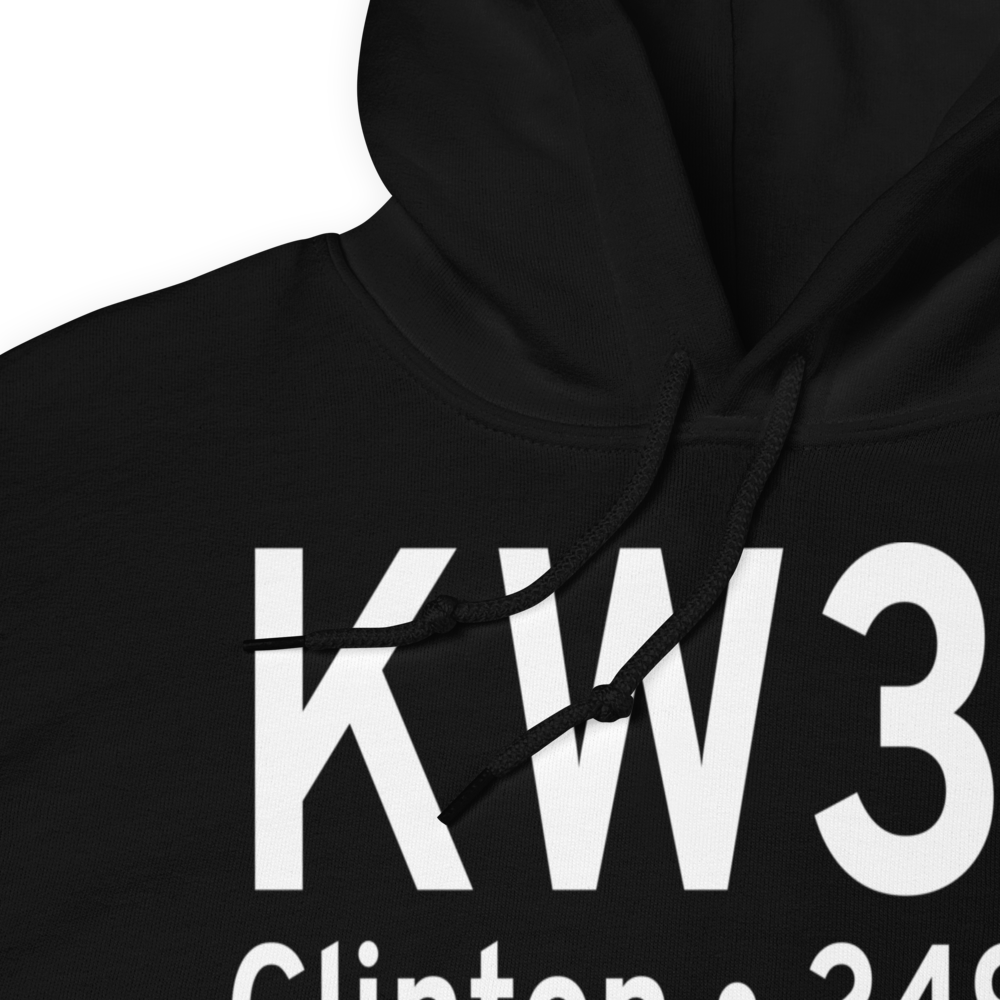Washington Executive Hyde Field (KW32) ICAO Hoodie Sweatshirt 