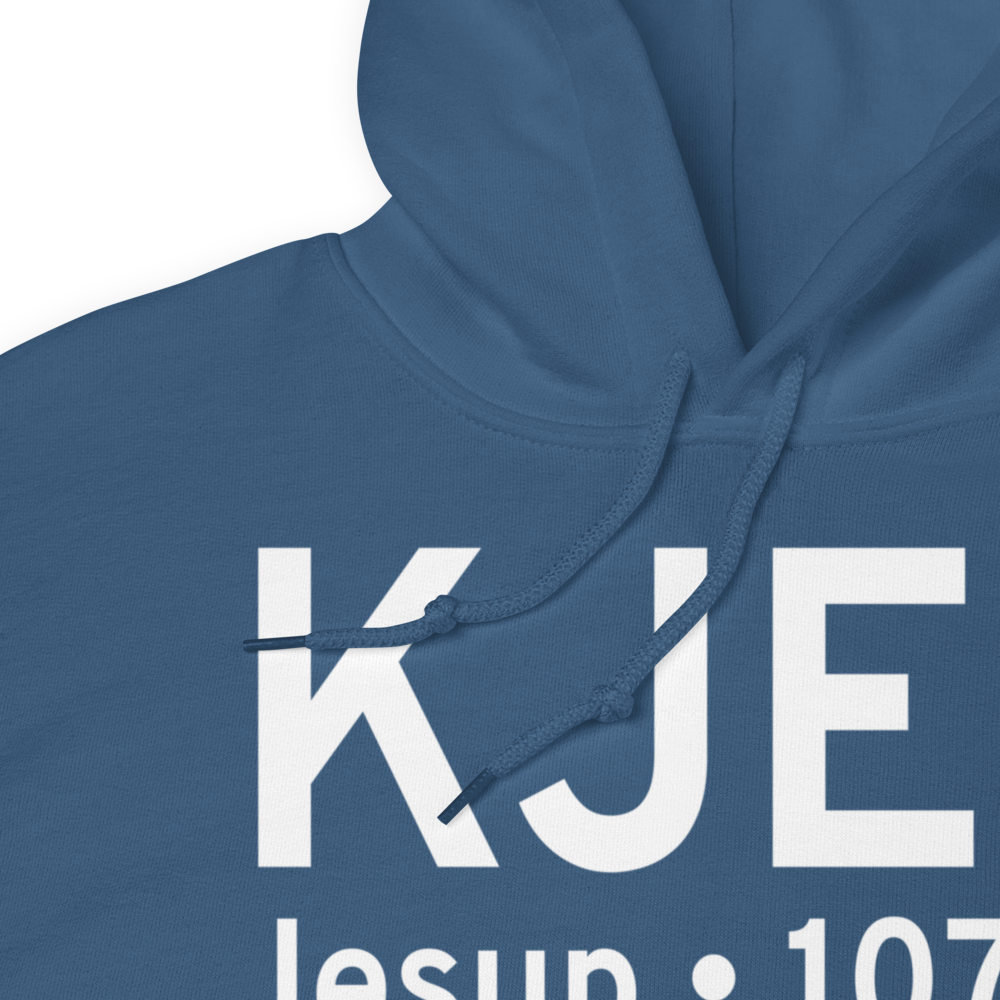 Jesup Wayne County Airport (KJES) ICAO Hoodie Sweatshirt 