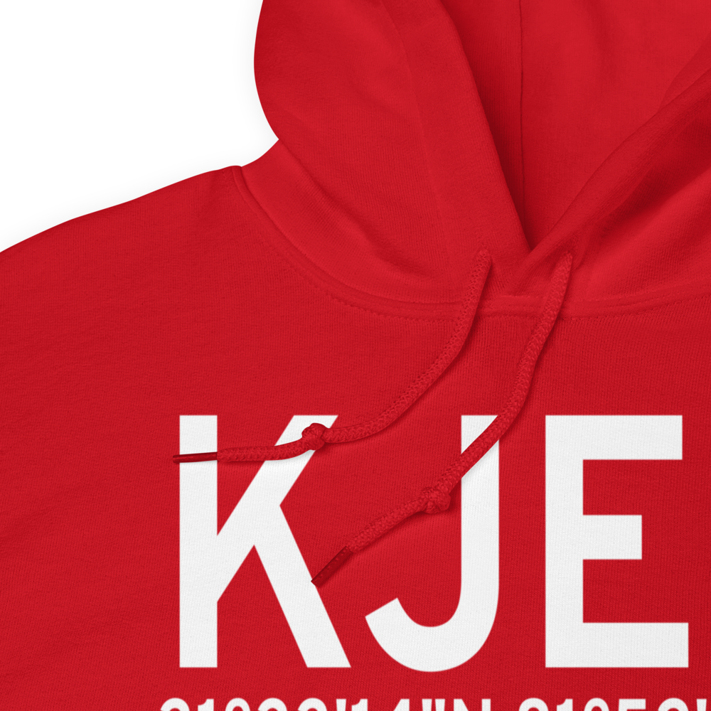 Jesup Wayne County Airport (KJES) ICAO Hoodie Sweatshirt 