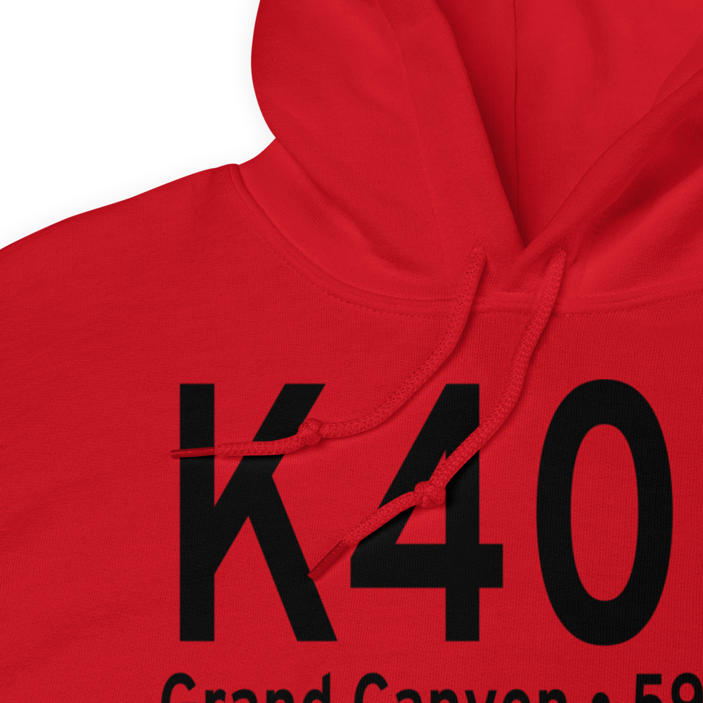 Valle Airport (K40G) ICAO Hoodie Sweatshirt 