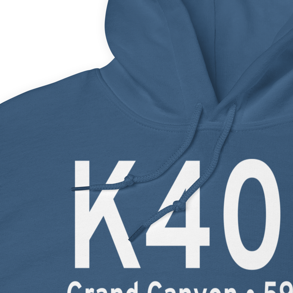 Valle Airport (K40G) ICAO Hoodie Sweatshirt 