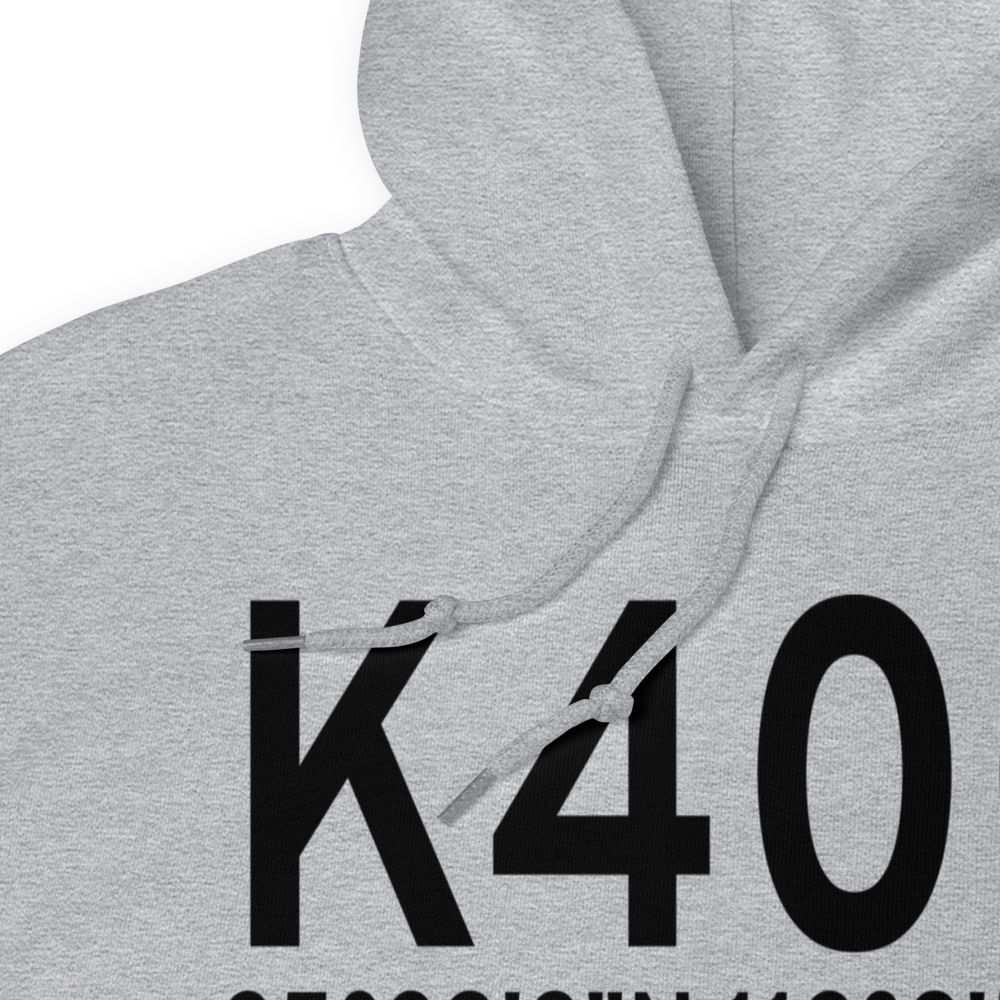 Valle Airport (K40G) ICAO Hoodie Sweatshirt 