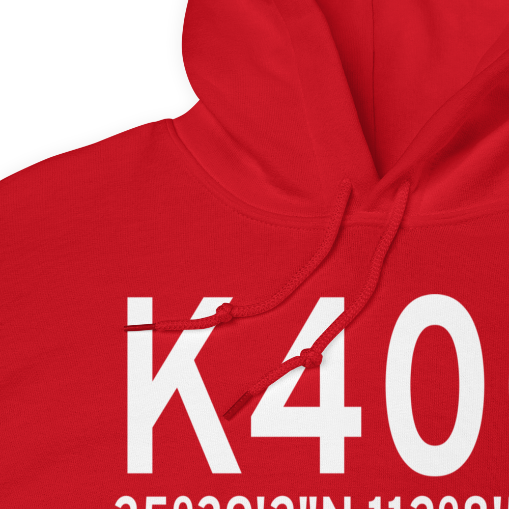Valle Airport (K40G) ICAO Hoodie Sweatshirt 
