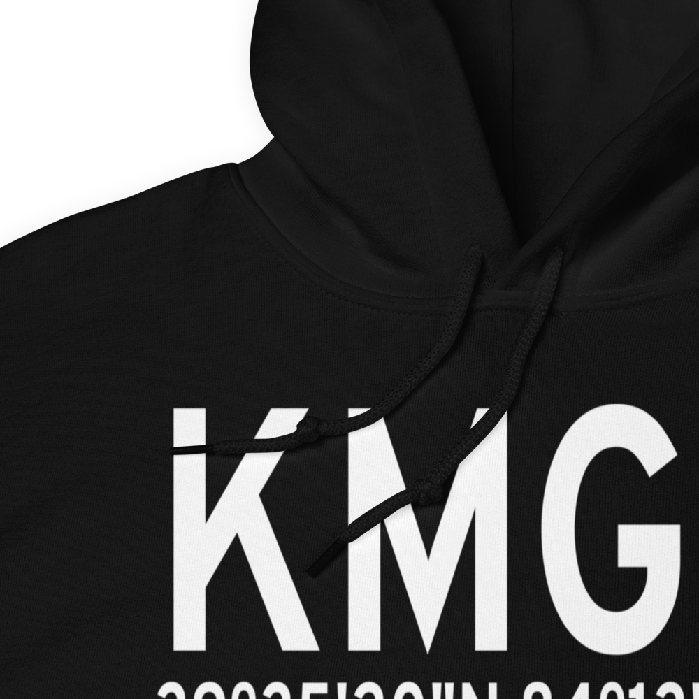 Dayton-Wright Brothers Airport (KMGY) ICAO Hoodie Sweatshirt 