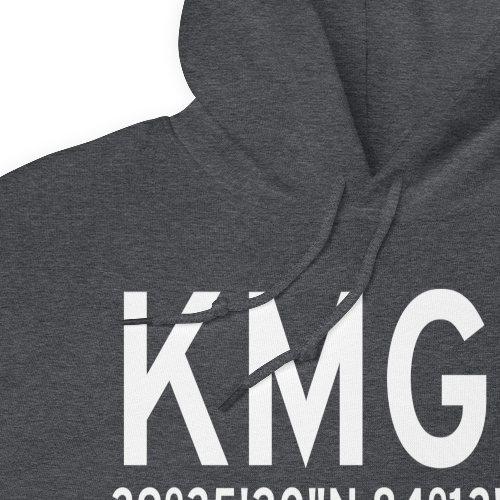 Dayton-Wright Brothers Airport (KMGY) ICAO Hoodie Sweatshirt 