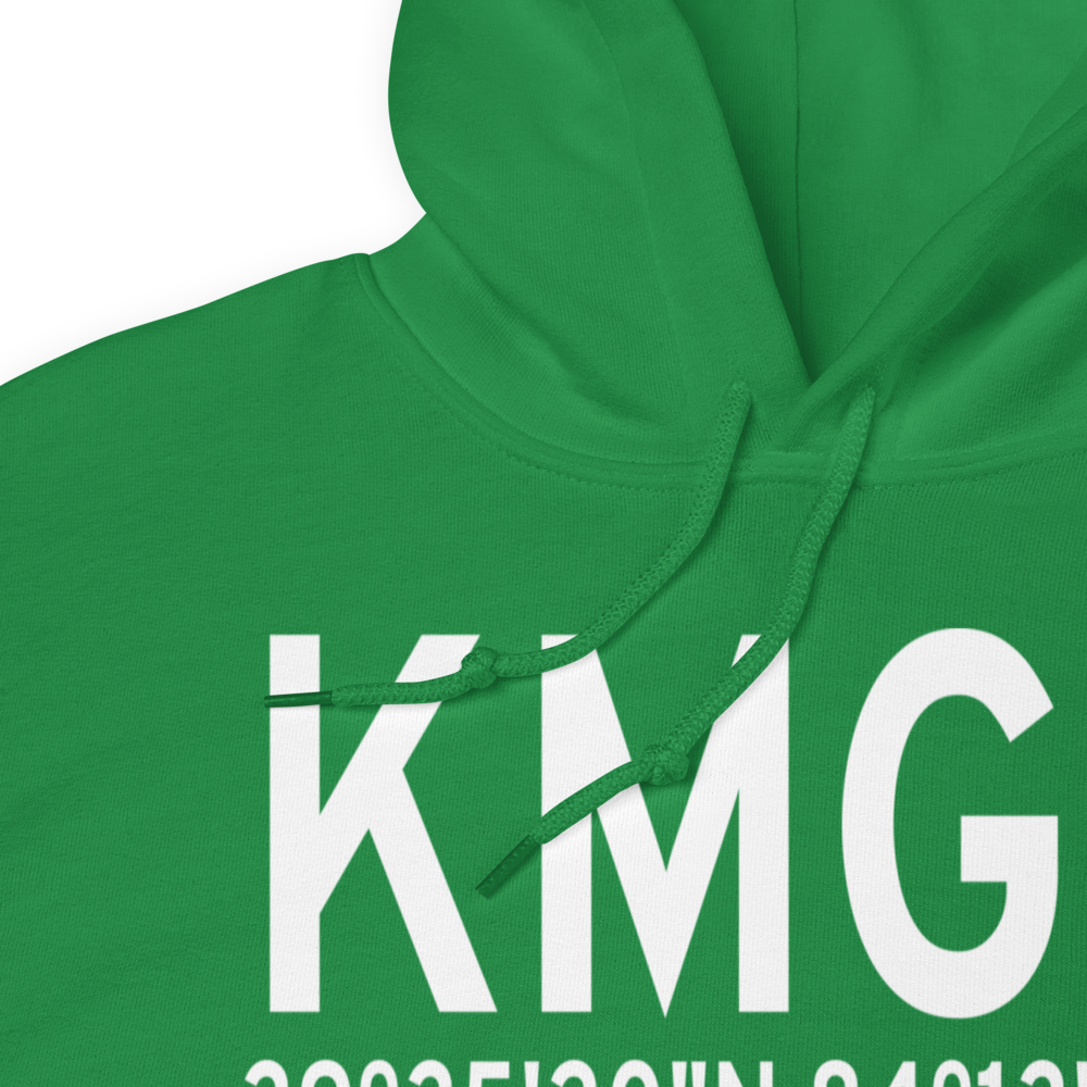 Dayton-Wright Brothers Airport (KMGY) ICAO Hoodie Sweatshirt 