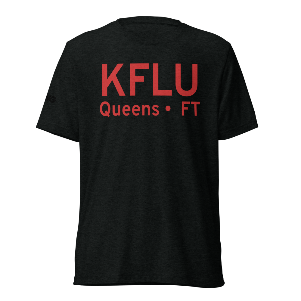 Flushing Airport (KFLU) ICAO Tri-blend T-Shirt 