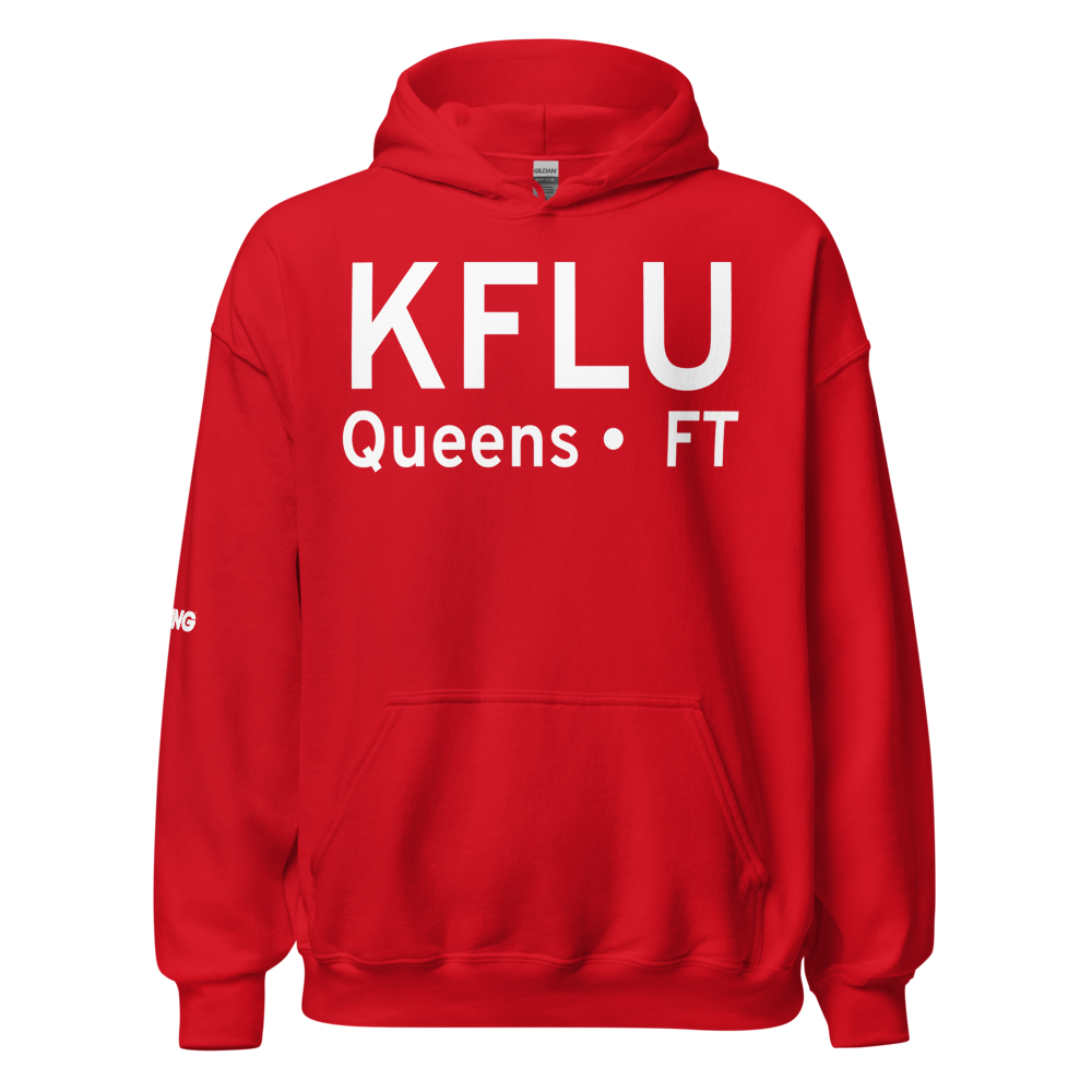 Flushing Airport (KFLU) ICAO Hoodie Sweatshirt 