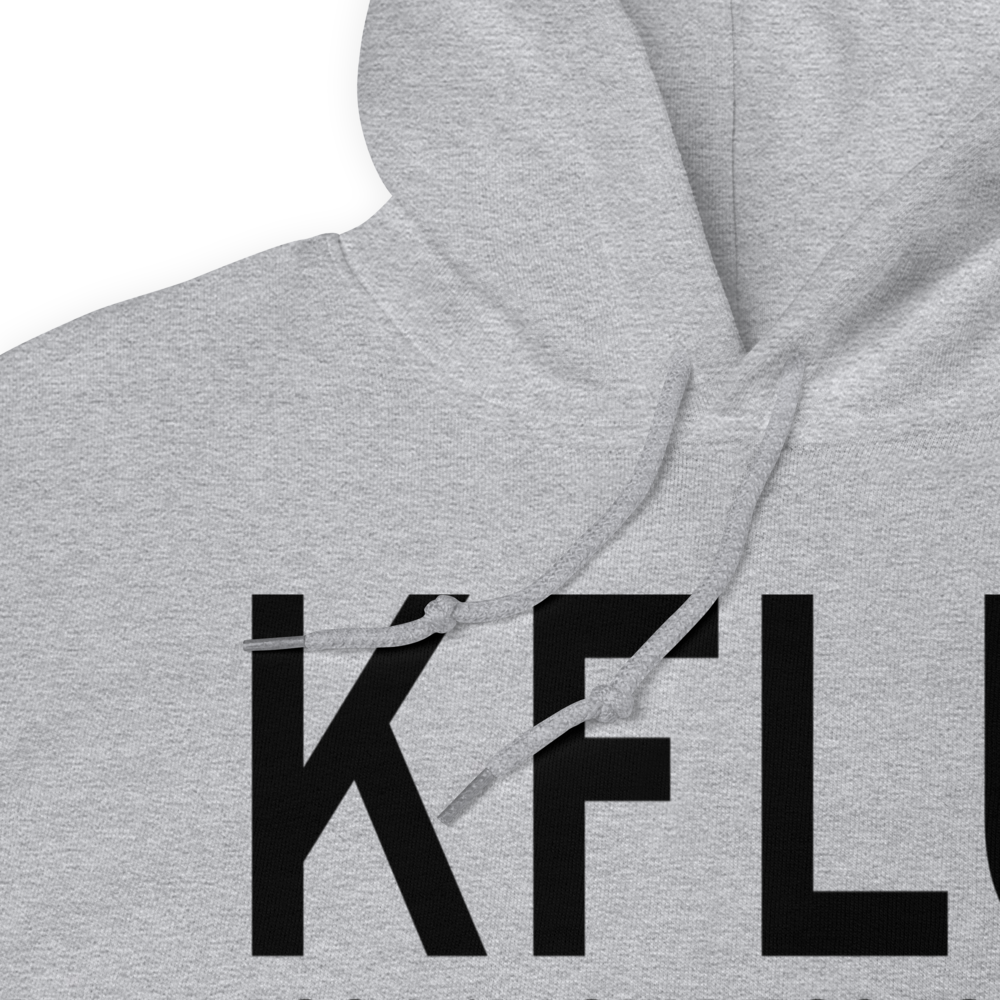 Flushing Airport (KFLU) ICAO Hoodie Sweatshirt 