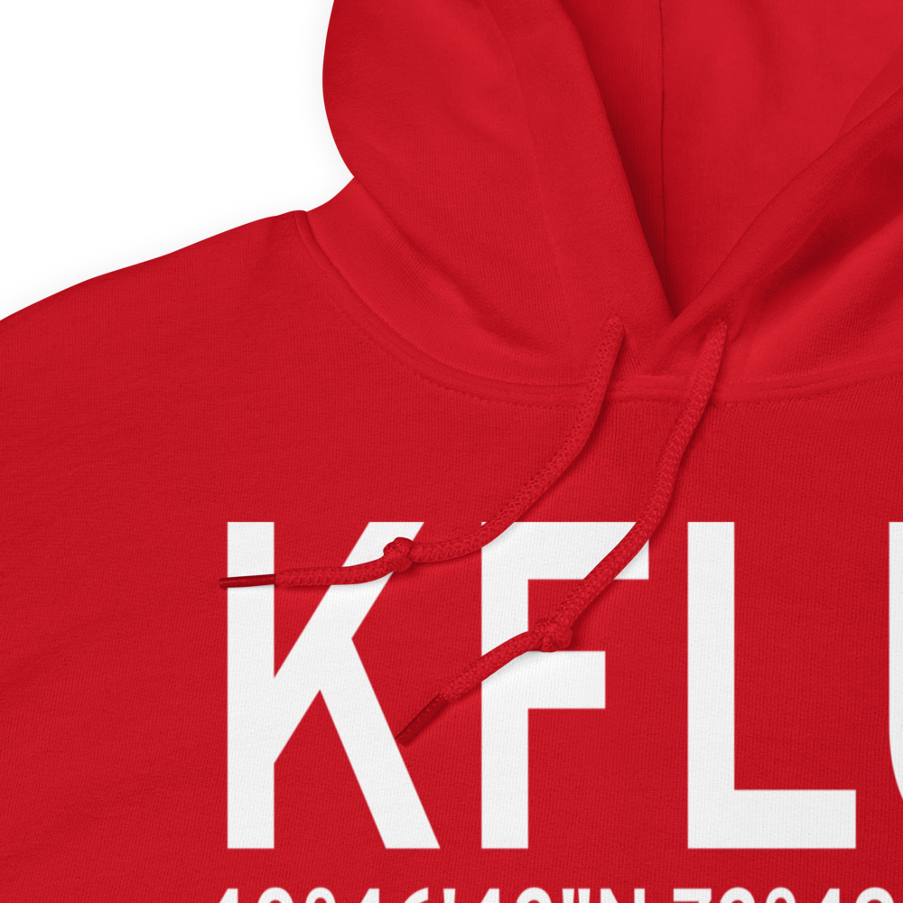 Flushing Airport (KFLU) ICAO Hoodie Sweatshirt 