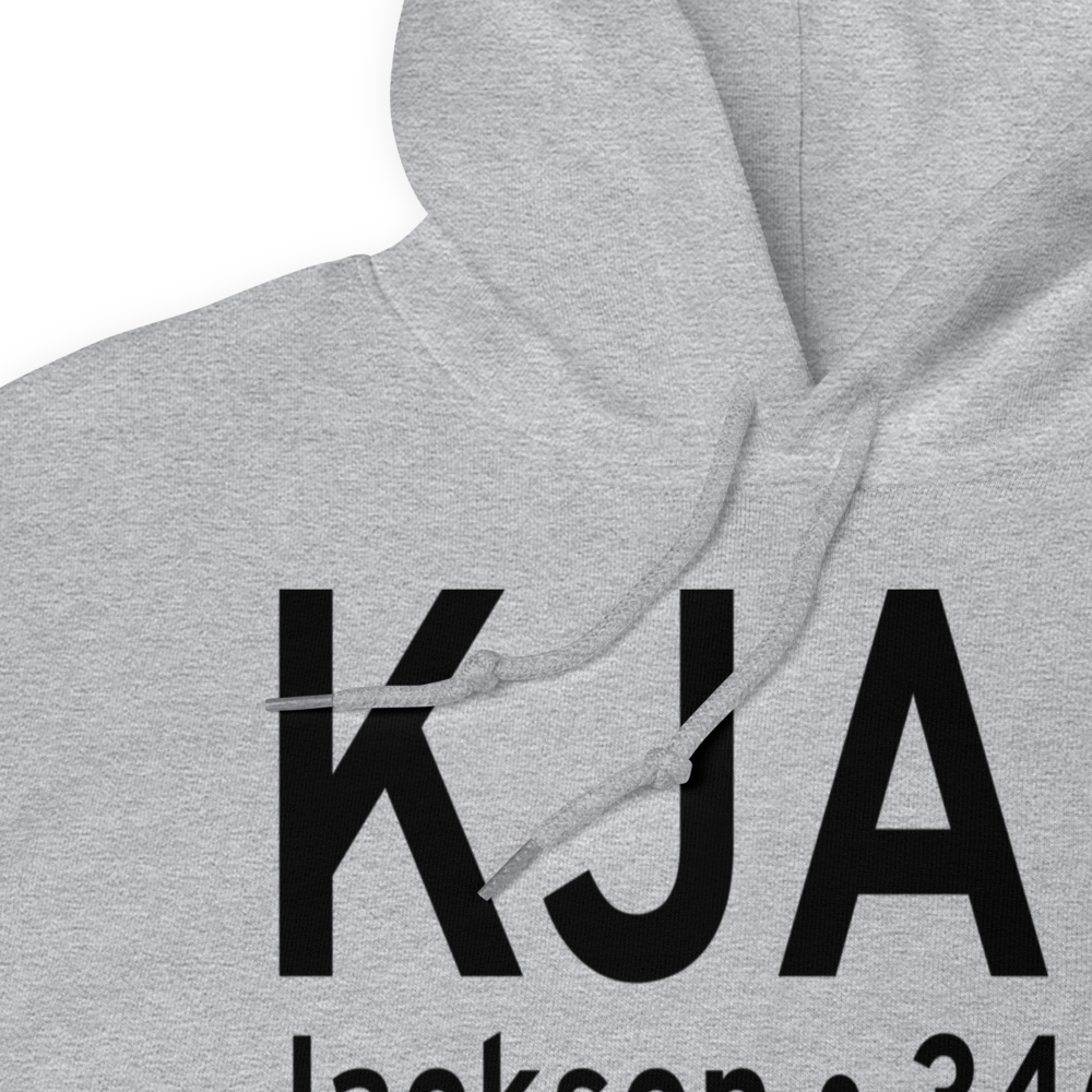 Jackson-Medgar Wiley Evers International Airport (KJAN) ICAO Hoodie Sweatshirt 