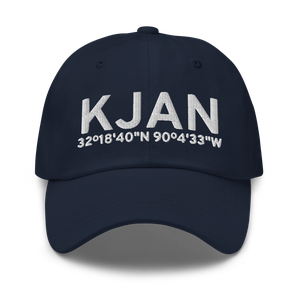 Jackson-Medgar Wiley Evers International Airport (KJAN) ICAO Hat