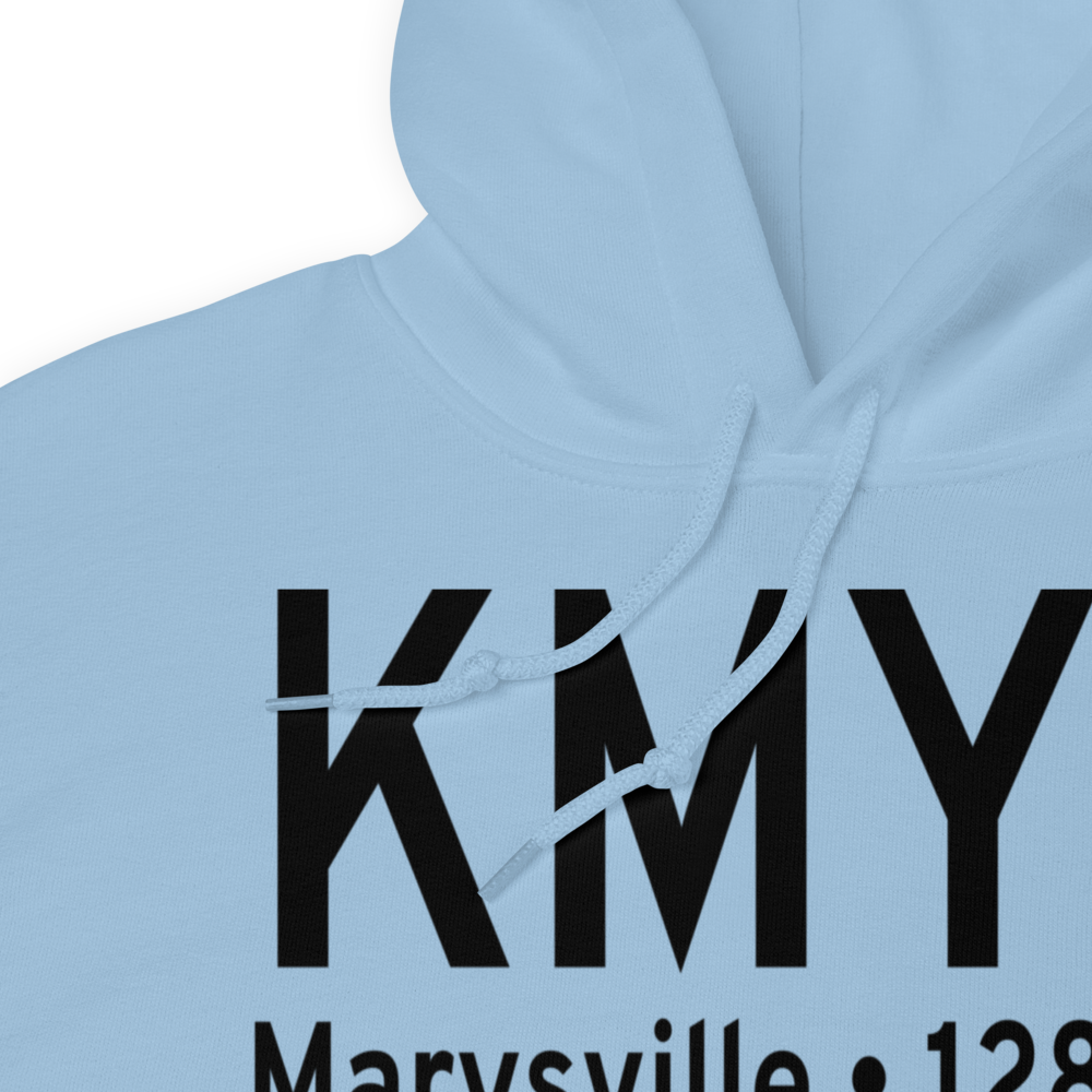 Marysville Municipal Airport (KMYZ) ICAO Hoodie Sweatshirt 