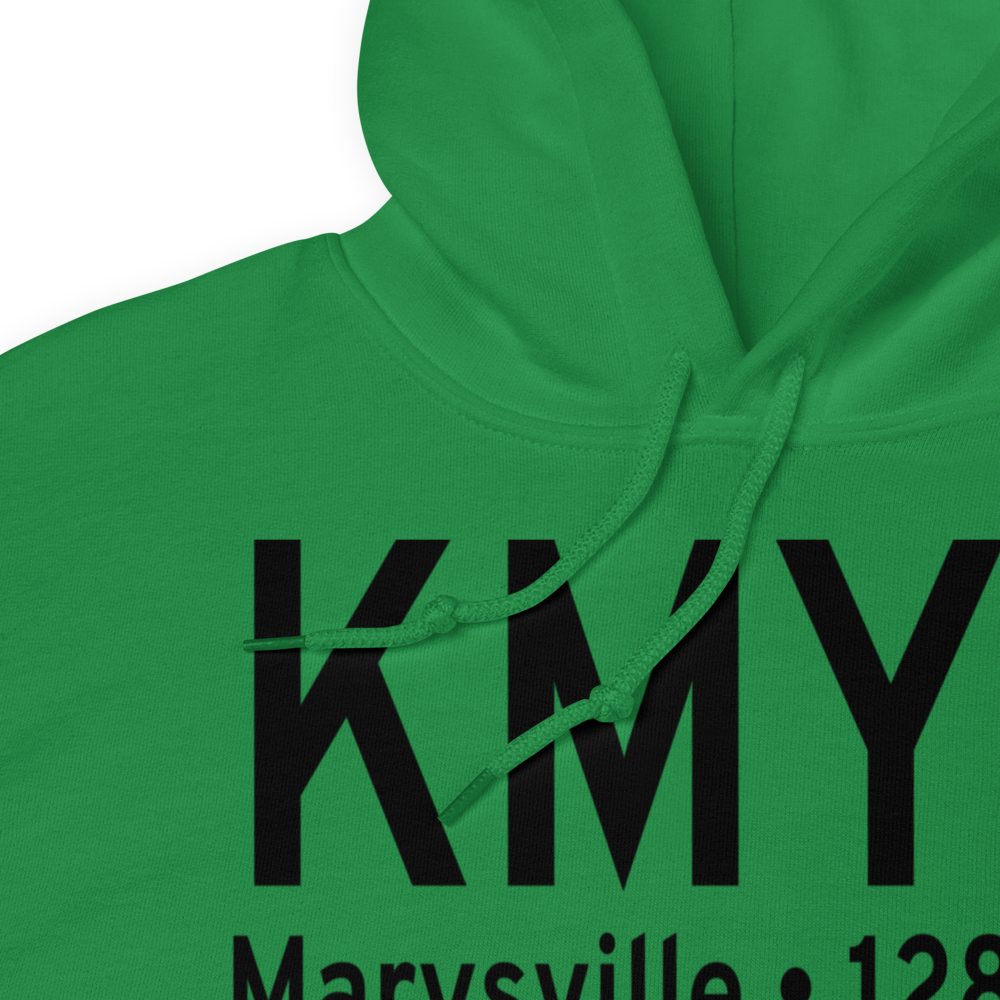 Marysville Municipal Airport (KMYZ) ICAO Hoodie Sweatshirt 