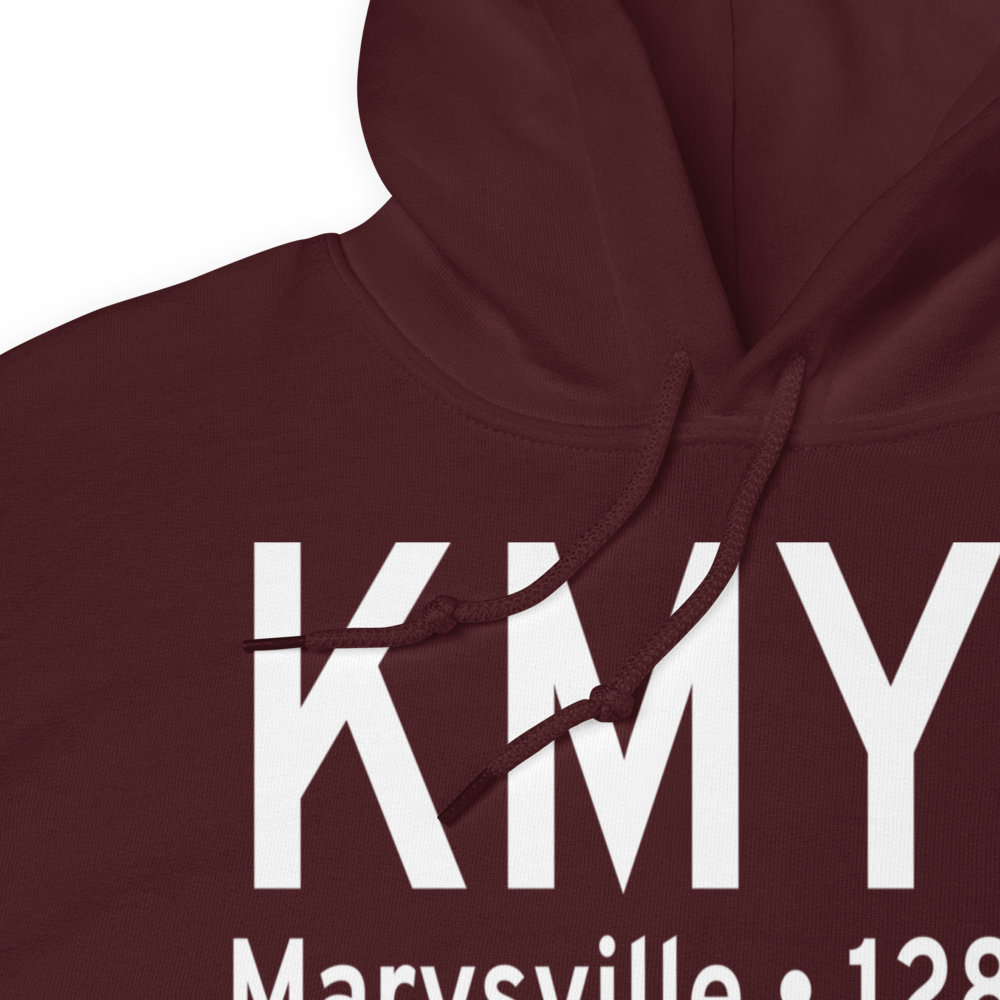 Marysville Municipal Airport (KMYZ) ICAO Hoodie Sweatshirt 